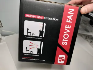 Ventilatore per stufa a legna HL-600A Nero