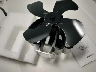 Ventilatore per stufa a legna HL-600A Nero