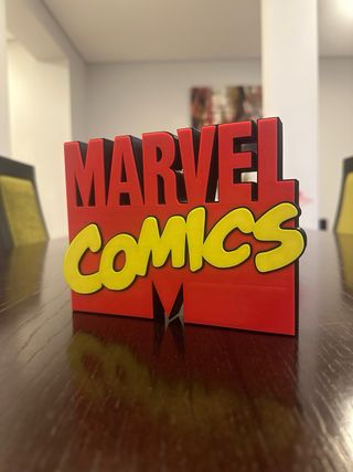 Logotipo 3D Marvel Comics
