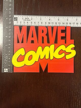 Logotipo 3D Marvel Comics