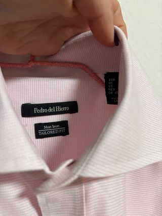 Camisa Pedro del Hierro Rosa
