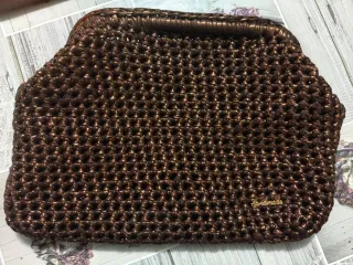 Clutch bug Bronzo 34x24cm