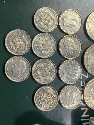 99 Monedas Pesetas 2, 5, 10 y 200