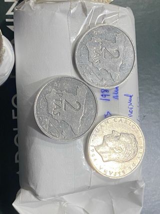 99 Monedas Pesetas 2, 5, 10 y 200