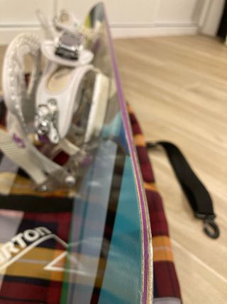 Tabla Snowboard Burton + Fijaciones + Funda