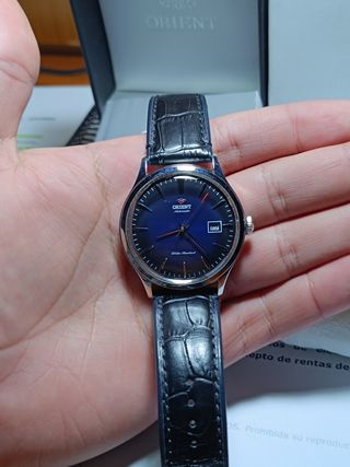 Reloj Orient Bambino Azul Automático