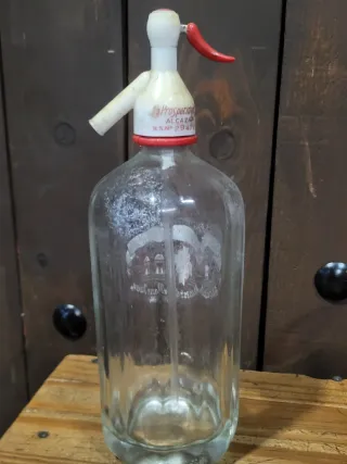 Sifón antiguo La Prosperidad Alcázar San Juan