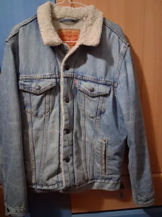 Chaqueta Levi's Borreguito Azul