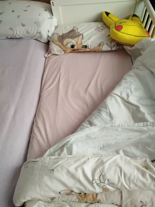 Cuna colecho y colchón