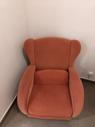 Sillón de tela