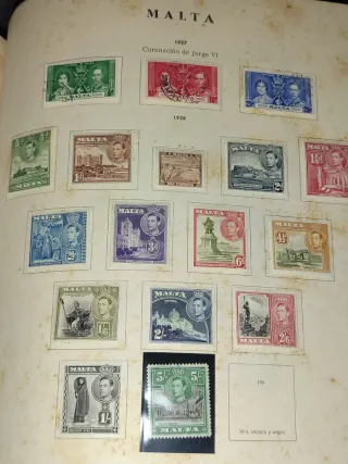 Sellos Gibraltar- Malta- Irlanda