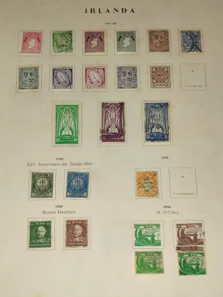 Sellos Gibraltar- Malta- Irlanda