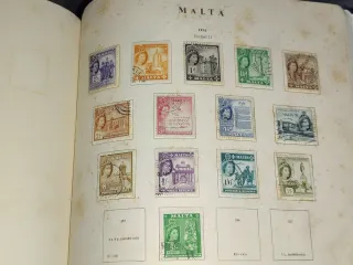 Sellos Gibraltar- Malta- Irlanda