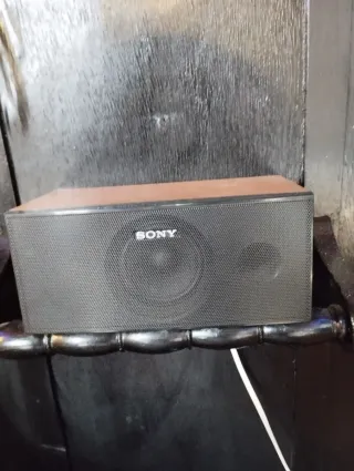 Altavozes + Subwoofer sony Negro/Marrón