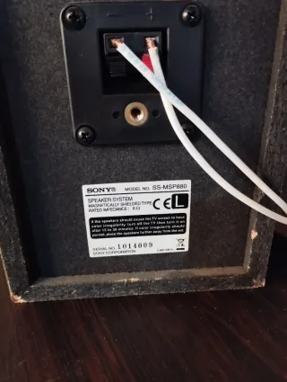 Altavozes + Subwoofer sony Negro/Marrón