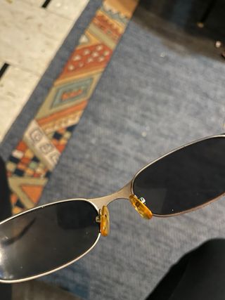 Occhiali Oakley Argento Ottime Condizioni