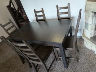 Mesa de comedor extensible Ikea