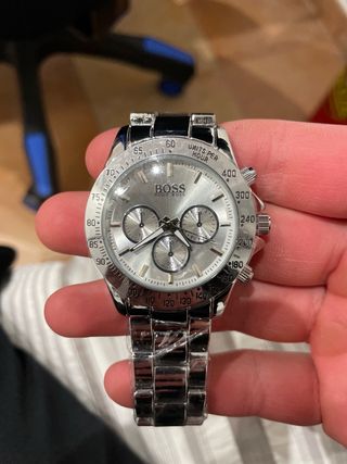 Reloj Hugo Boss Hombre Plata