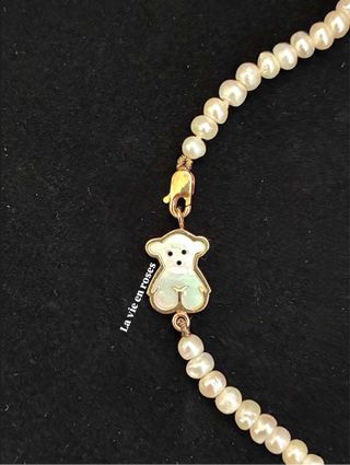 Collar Tous Perlas Oso Nacar Oro18kt descatalogado