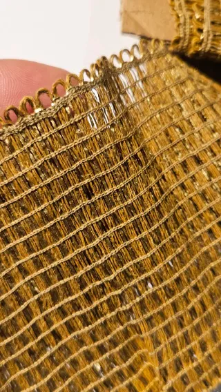 Galón lamé hojilla oro antiguo para manualidades