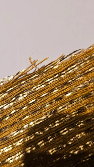 Galón lamé hojilla oro antiguo para manualidades