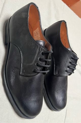 Zapatos de hombre de piel negros El Corte Inglés