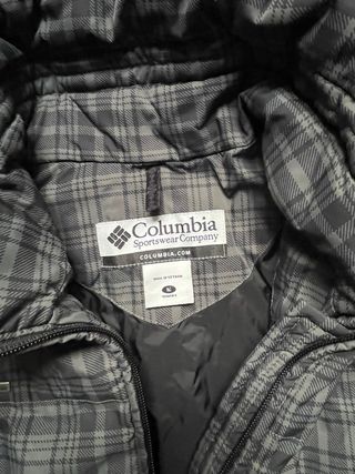 Chaqueta Columbia a cuadros
