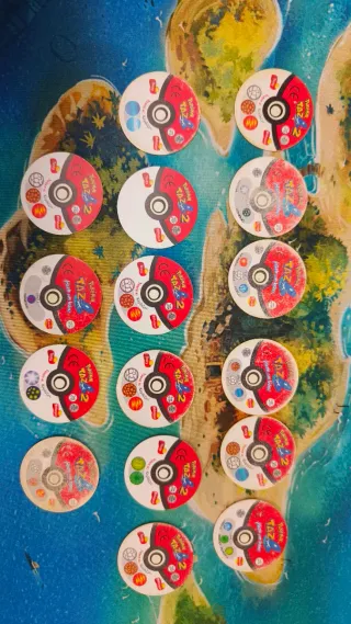 Lote 66 Tazos Pokémon