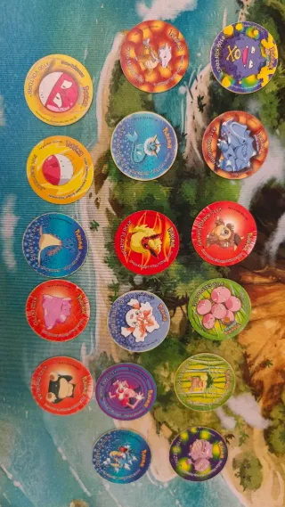 Lote 66 Tazos Pokémon