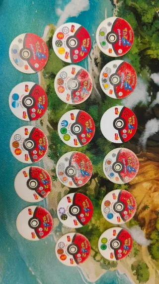 Lote 66 Tazos Pokémon