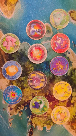 Lote 66 Tazos Pokémon