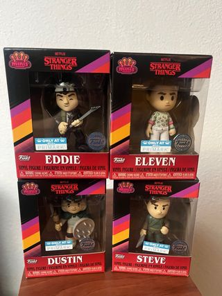 Lote 4 Funko Pop Stranger Things Minis