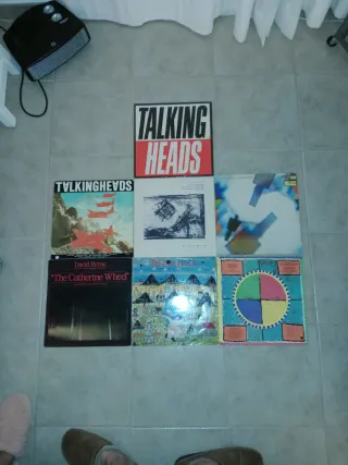7 Vinilos Talking Heads y David Byrne
