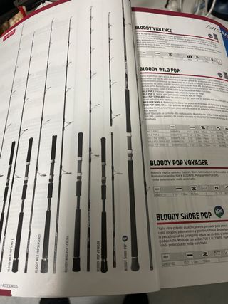 Caña de pescar Hart Bloody Pop Voyager.