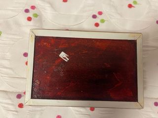 Caja joyero madera nacar artesanal