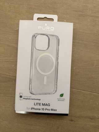 Funda Puro iPhone 15 Pro Max Lite Mag