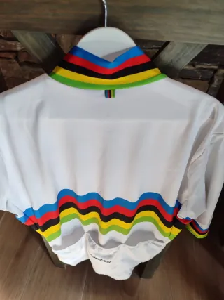 Maillot Ciclismo Santini Campeón Mundo UCI