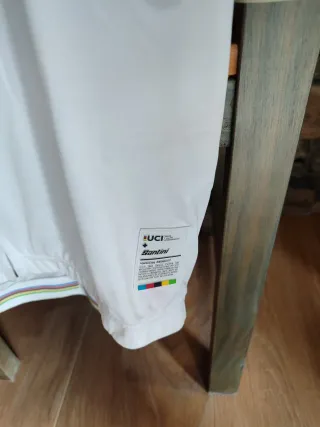 Maillot Ciclismo Santini Campeón Mundo UCI