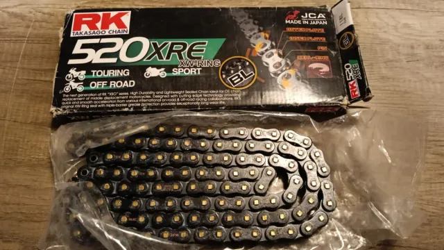 Cadena RK 520 XW-Ring XRE Moto.Cuesta 110€.Nueva