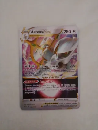 Cartas Pokémon V-Astro Palkia y Arceus