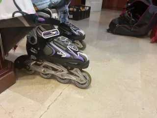 Patines en línea mujer Talla M (37-40) + funda