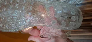 Sandalias transparentes Natura .