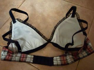 Yamamay reggiseno senza ferretto a quadri rossi