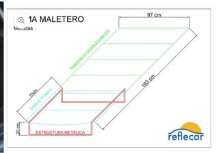 Mueble Cama Camper Reflecar Avanzado