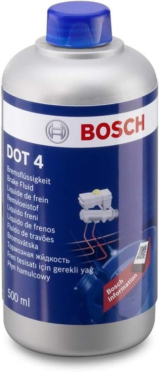 LOTE 8 X 500ml, LIQUIDOS DE FRENOS BOSCH DOT 4