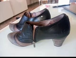 Zapatos abotinados Pikolinos Mujer Negro, marrón y