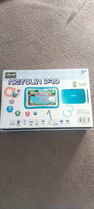 Tablet Nictolin Pro 7 Infantil Azul
