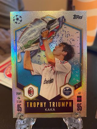 Carte Topps Kaka e Ibrahimovic Milan