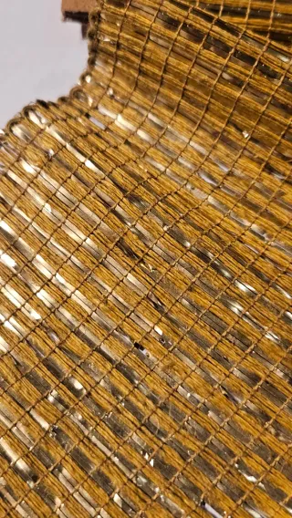 Galón lamé hojilla oro antiguo para manualidades