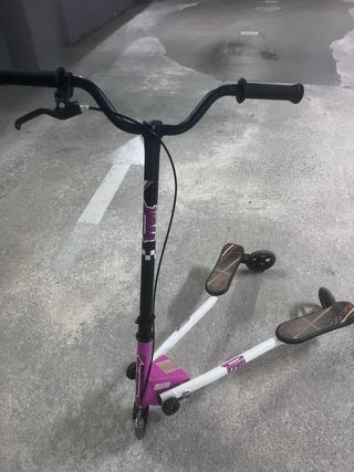 Patinete 3 ruedas rosa